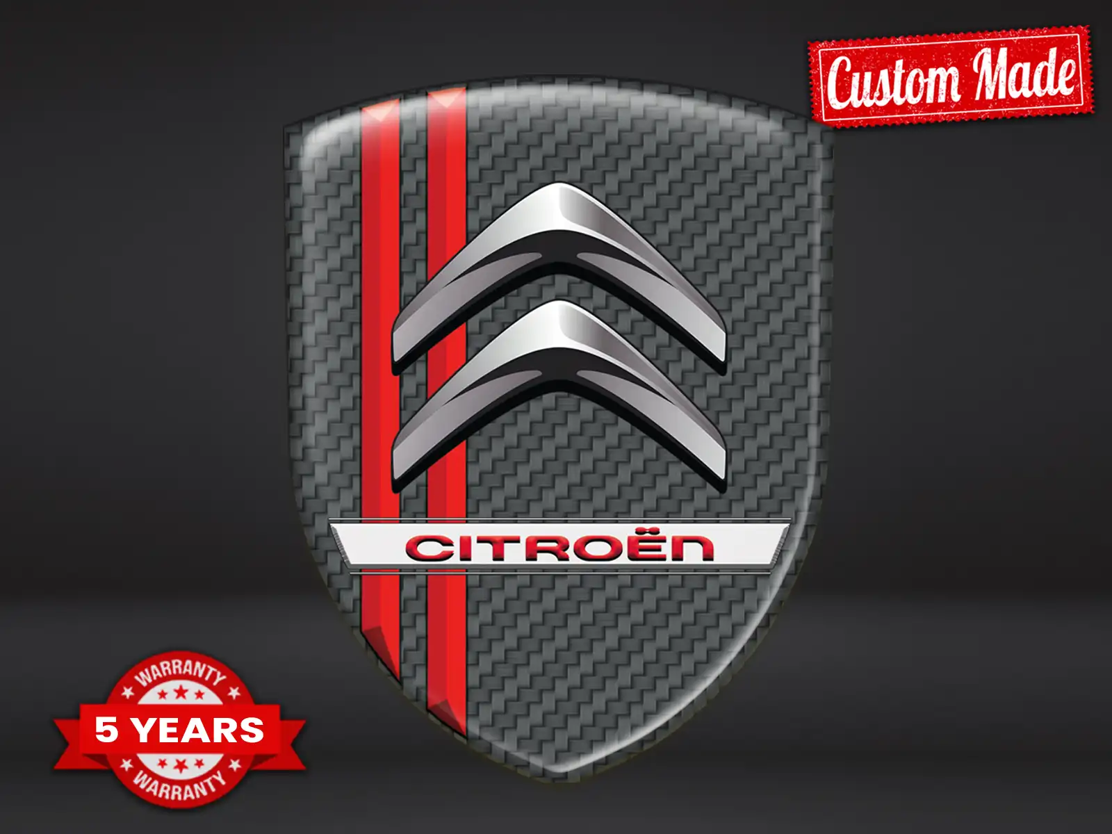 Citroen Vinyle Auto Édition Tuning Étoile Stylée